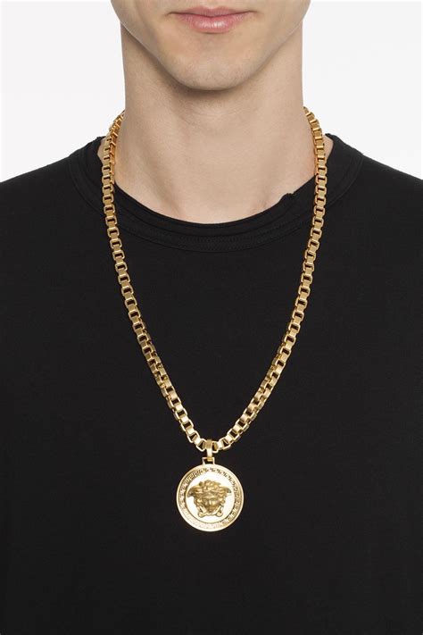 versace kette herren gold|versace gold necklace.